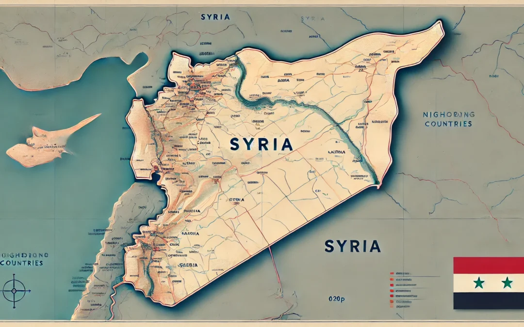 أين موقع سوريا |  اين تقع سوريا | الموقع الجغرافي لسوريا