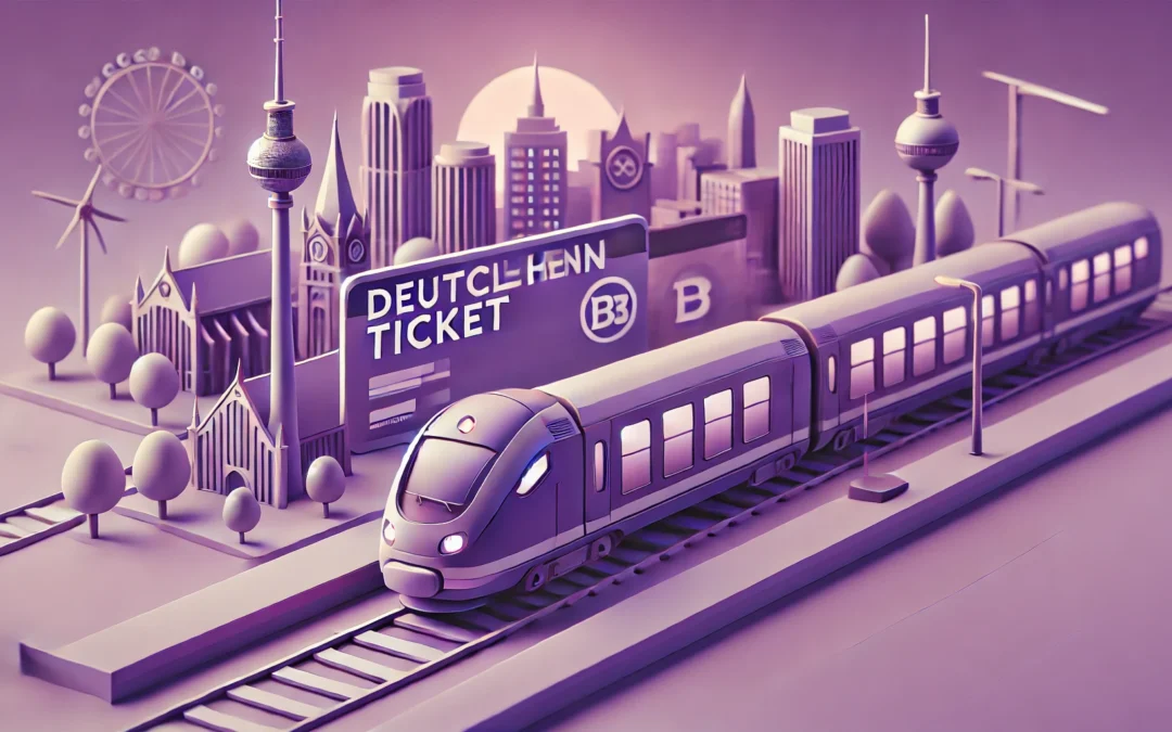 تذكرة Deutschlandticket | مفتاحك للتنقل غير المحدود في ألمانيا 🇩🇪